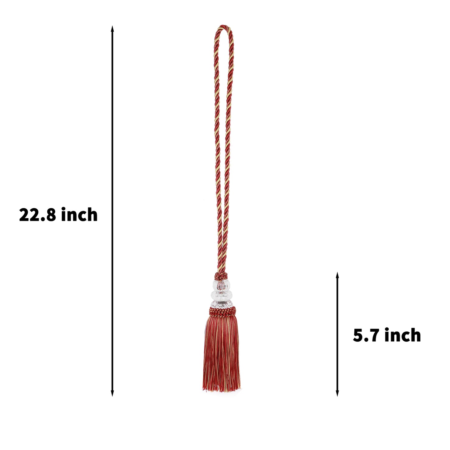 1PC Curtain Tassel Tieback