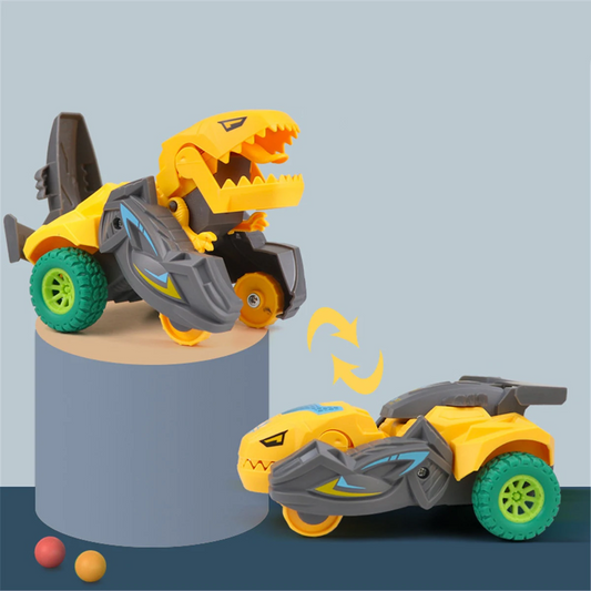 Dinosaur Car Deformation Car Toys Inertial Sliding