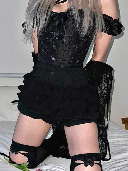 Hotsweet Shorts Women Aesthetic Y2k E-girl Cute Sweet