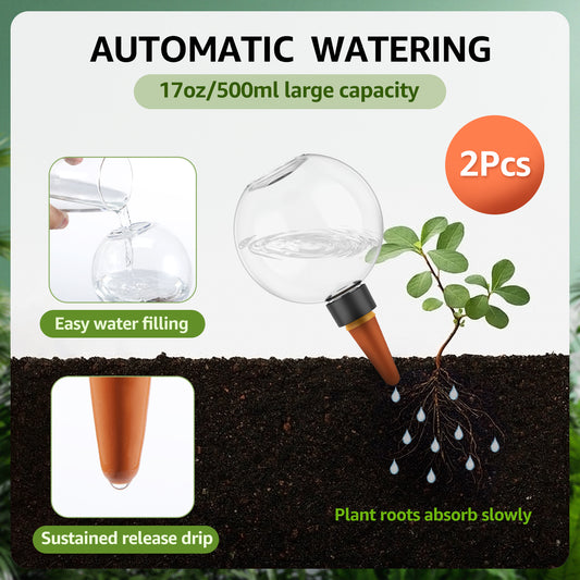 2/4Pcs 500ML Automatic Drip Irrigation System Self Watering Plant