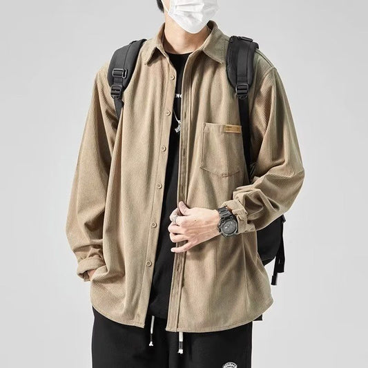 Fashionable and Comfortable Men's Loose Casual Shirt