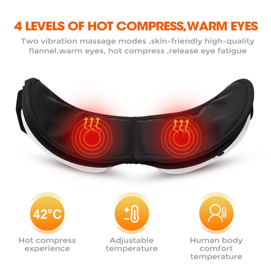 Smart Eye Massager 4 Modes Vibration Eye Care