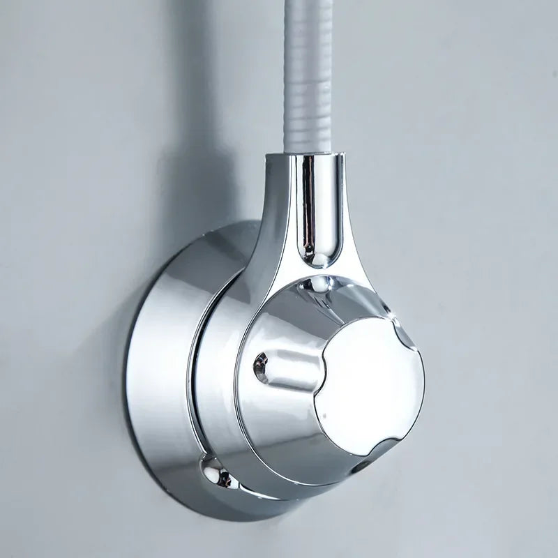 Suction Cup Shower Holder Adjustable Shower Head Holder