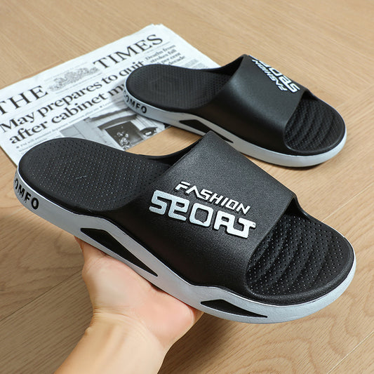 Slippers for men can be worn externally in summer