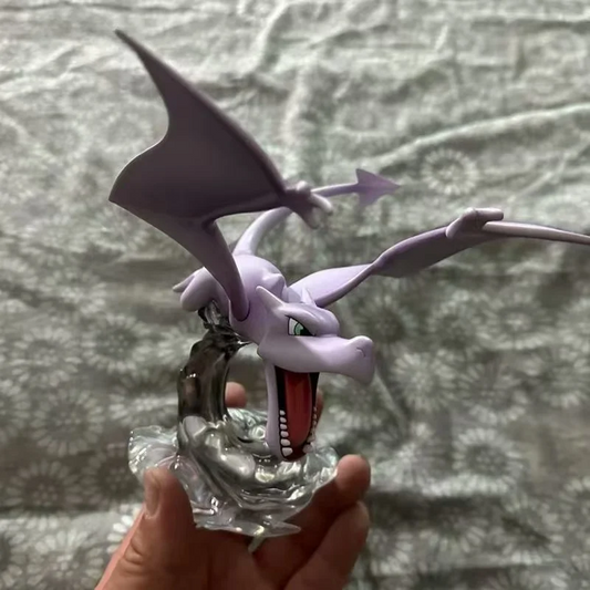 PokeMon Figure Aerodactyl Anime Figure Cute Purple