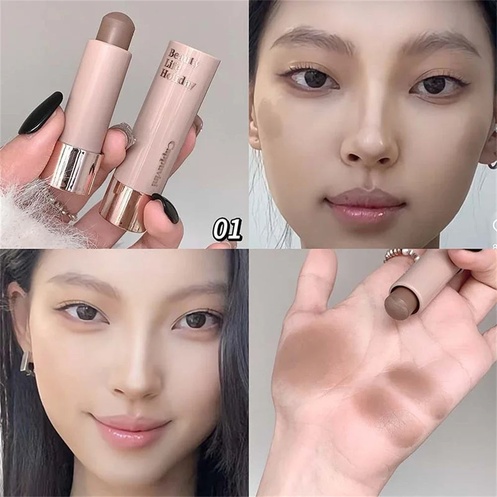 Moisturizing Matte Concealer Contour Stick Smooth Lasting 3D