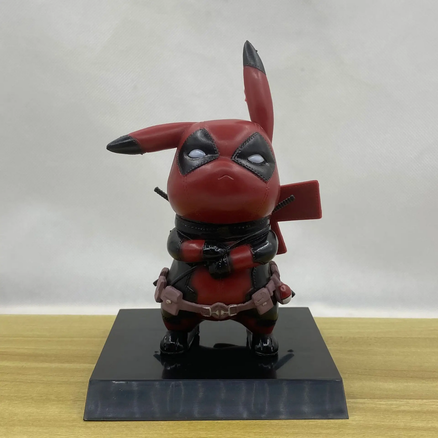 11cm Pokemon Anime Figure PVC Pikachu Cosplay Deadpool