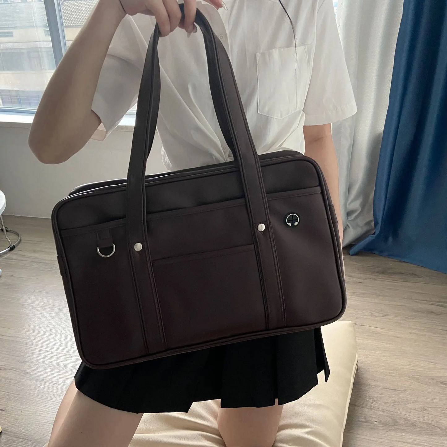 Japanese two-dimensional student JK uniform bag girl