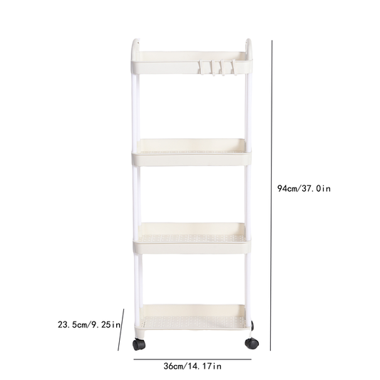 Household Multi-layer Small Cart Storage Rack