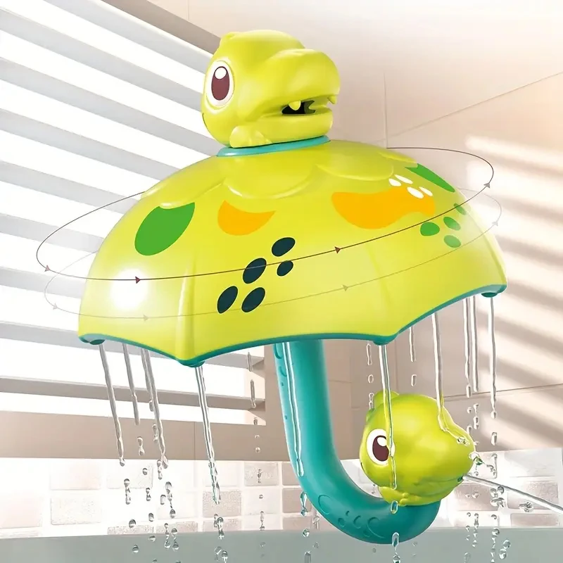 Baby Bath Toys Bath Shower Toy Dinosaur Umbrella Shower Toy
