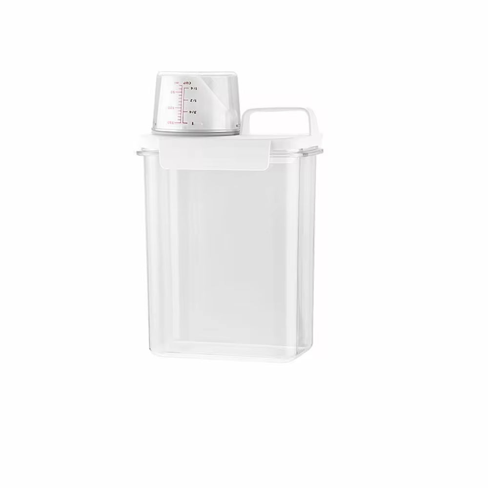 Airtight Laundry Detergent Dispenser Powder Storage Box