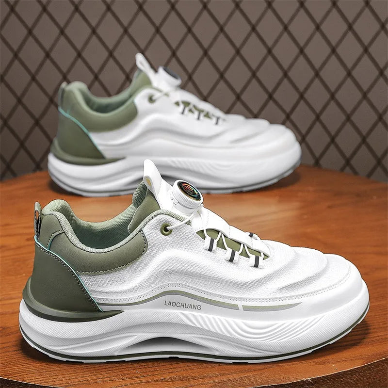 Spring New Men's Casual Sports Shoes Trendy Thick