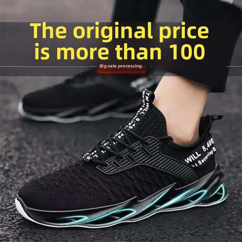 Men's Running Shoes Breathable Mesh Summer Sport Sneakers