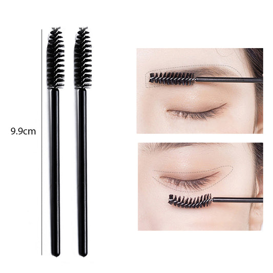 500/1000PCS Eyelashes Brushes Set Wholesaler Disposable Lash Mascara Brush
