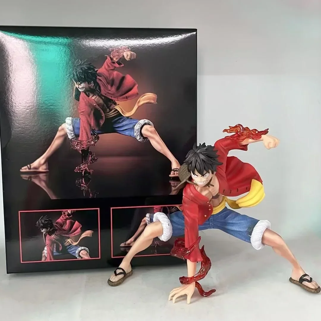 20cm One Piece Luffy Figures Monkey D. Luffy Battle Style