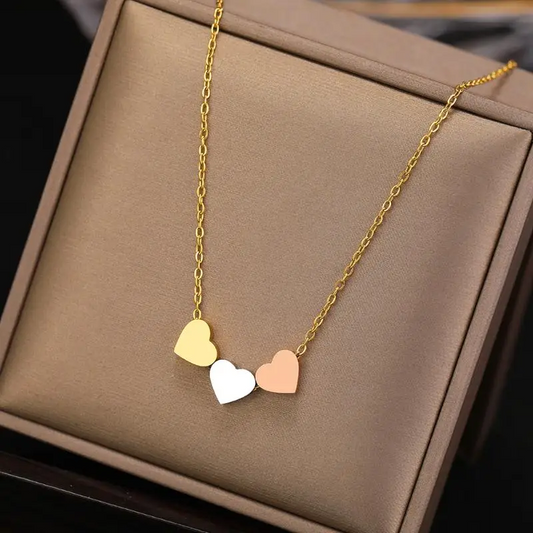 Stainless Steel Necklaces Trend Sweetheart