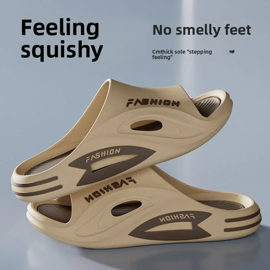 Men's Summer Outdoor Sports Anti-slip Wear-resistant Beach Two-use Cool Slippers