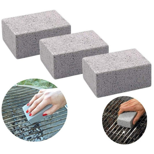BBQ Grill Cleaning Brush Brick Block Barbecue Cleaning Stone
