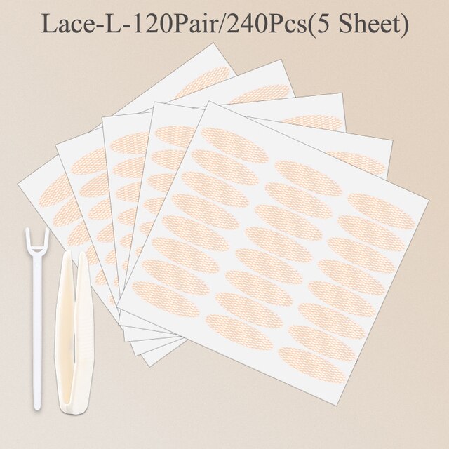 Double Fold Eyelid Tape Sticker Lace