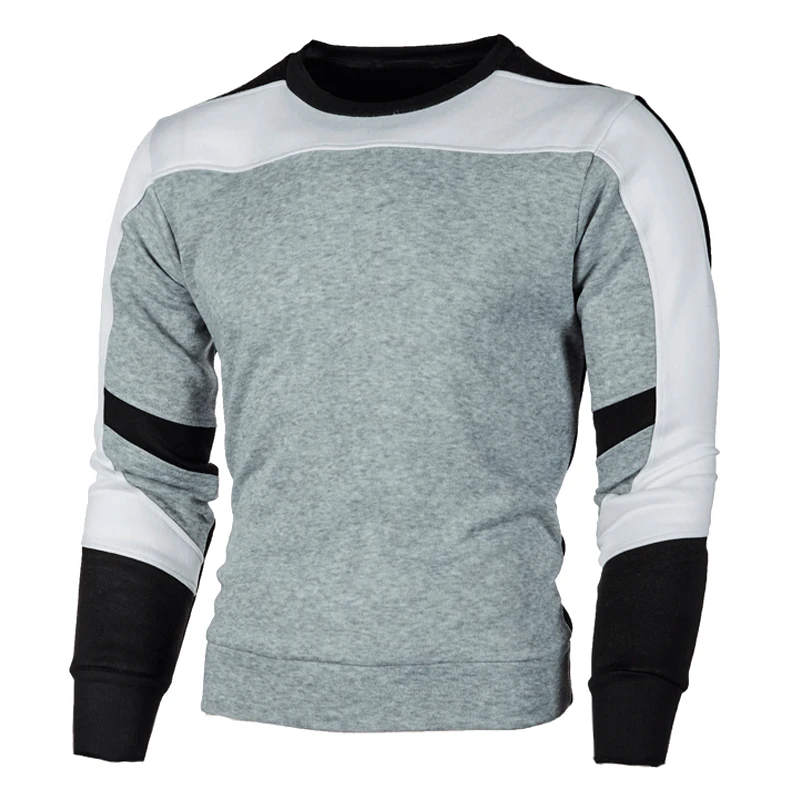New Men's Casual Crewneck Sweatshirt