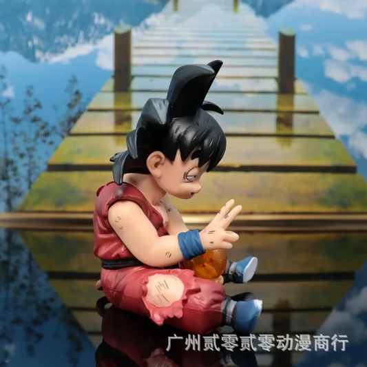 10cm Dragon Ball Z Anime Son Goku with the Crystal Ball