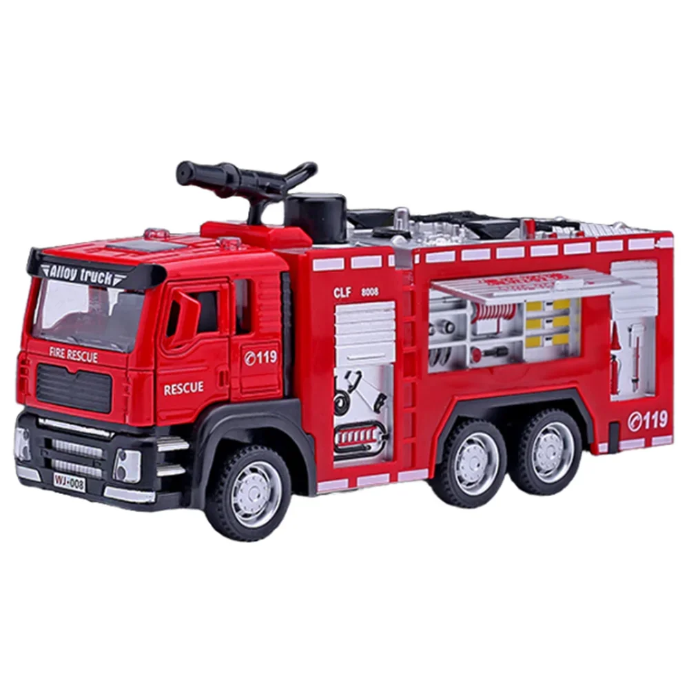 1/32 Fire Engine Car Toy Model with Sound Light