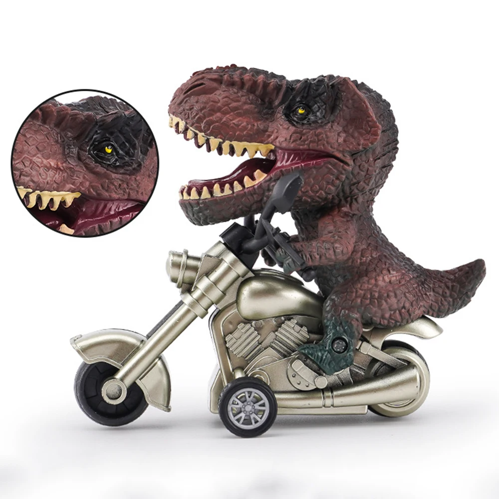 Dinosaur Modeling Pullback Motorcycle