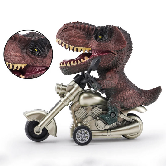 Dinosaur Modeling Pullback Motorcycle
