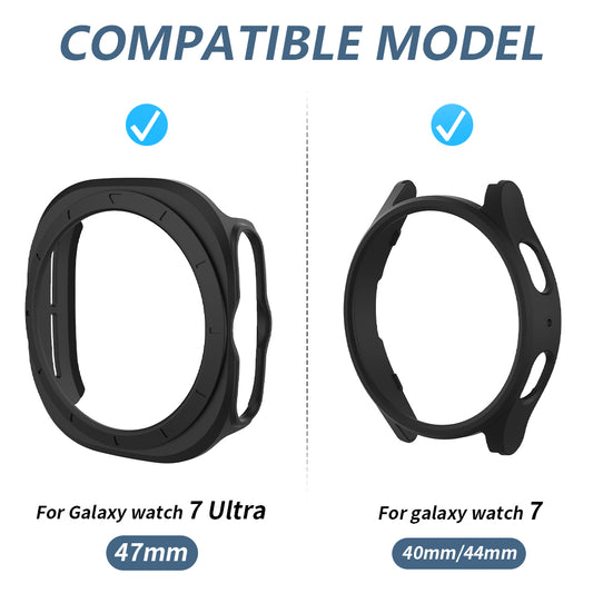 For Samsung Galaxy Watch 7 40mm 44mm Smart Watch PC Protect