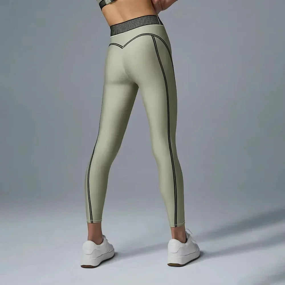 Yoga Bra Gym Set Leggings 7/8 Breasted Smooth and comfortable Sports