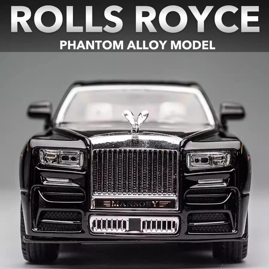 1/24 Rolls Royce Phantom Diecast Toy Cars