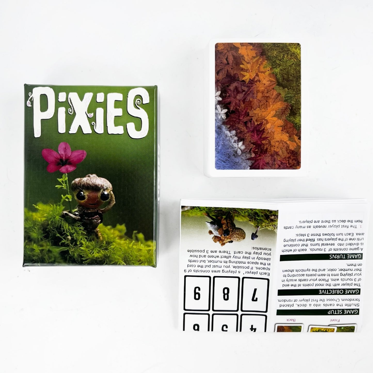 Pixies, Card Game , 2-5 Players,