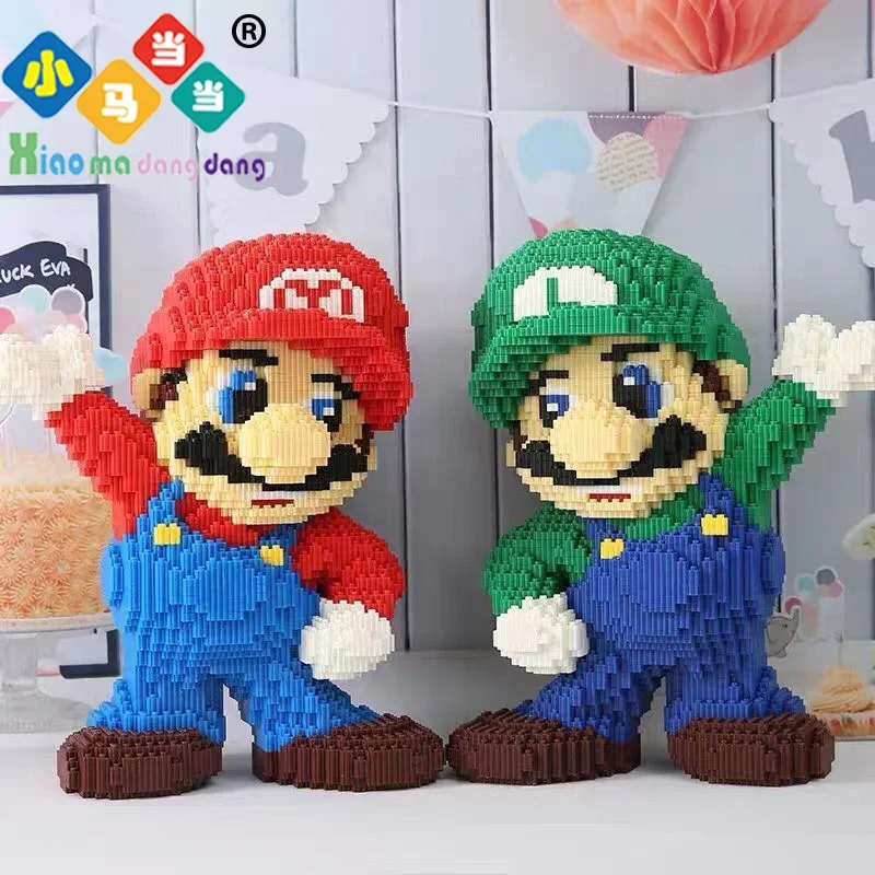 35cm Super Marios Bros Big Building Blocks