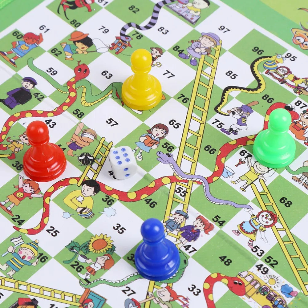 Kids Classic Flight Chess Game Ludo