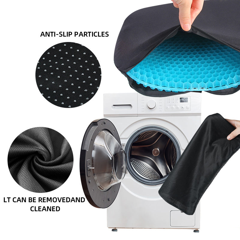 Car Gel Cooling Seat Cushion 3D Honeycomb Cool and Breathable