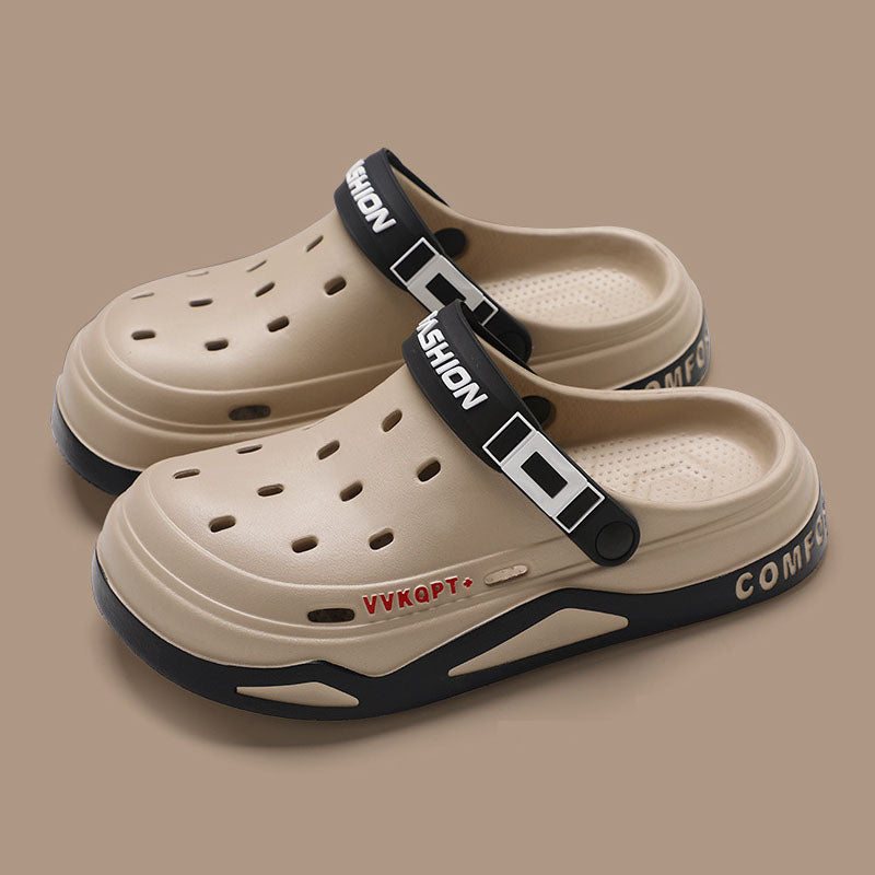 New fashion sandals Men's EVA casual comfortable hole garden shoes