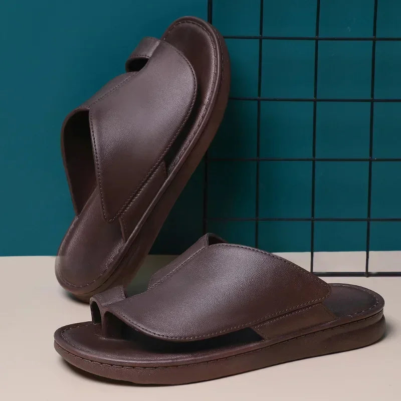 Fashionable Soft Bottom Men Slippers Male Non-Slip leisure SANDALS Summer