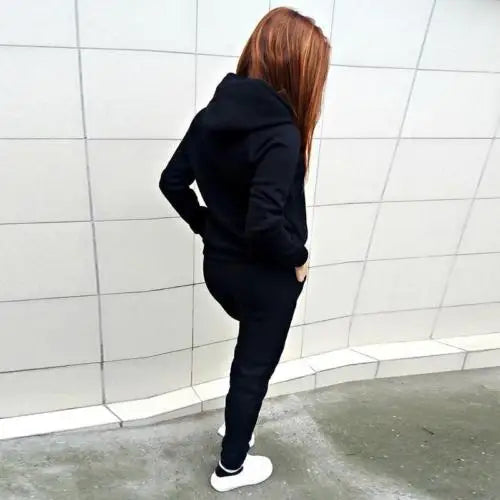 Women Fashion Casual Sweatshirt Ladies Sweat Suit