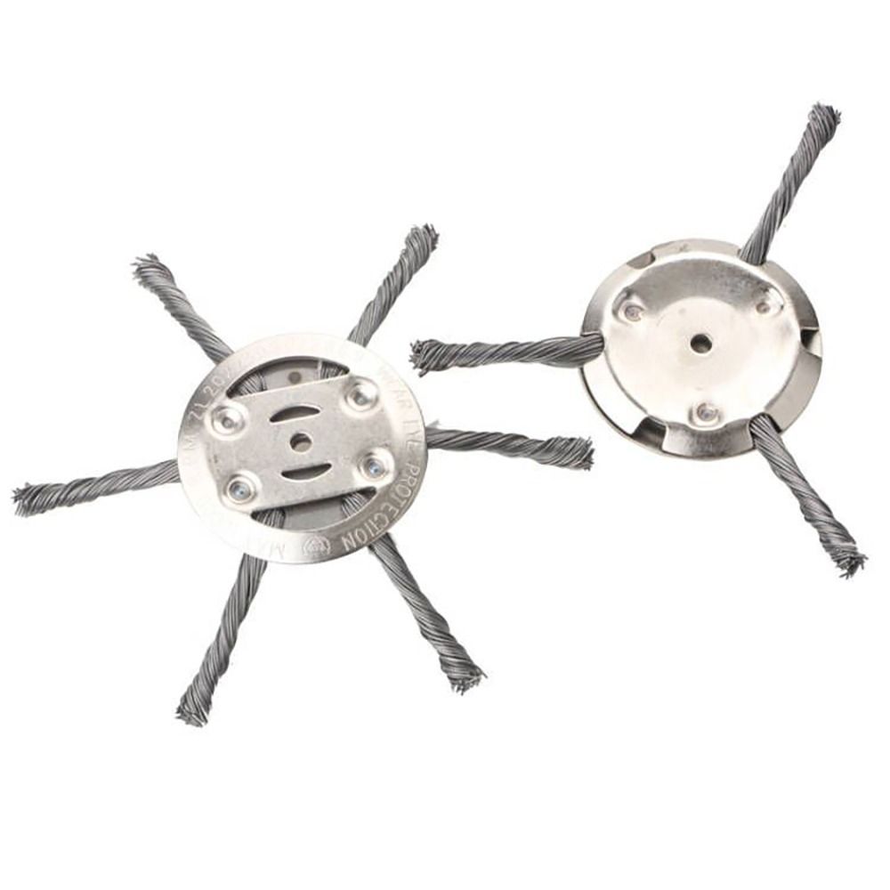 Universal Weed Brush Head Steel Wire Wheel Grass Trimmer