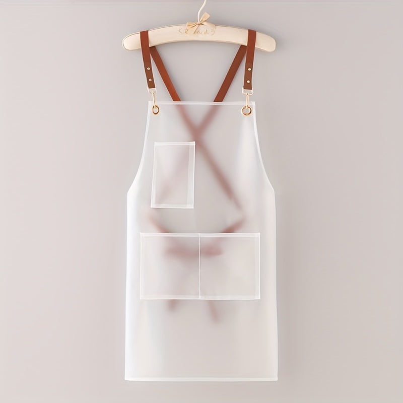 New Apron Waterproof And Oil-proof Strap