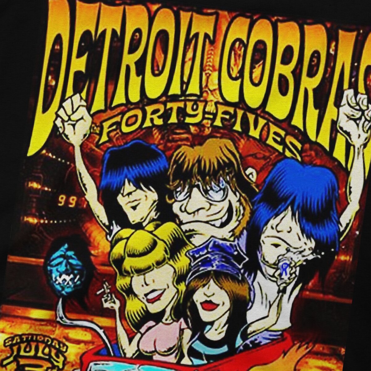 The Detroit Cobras Special TShirt Mummies Leisure