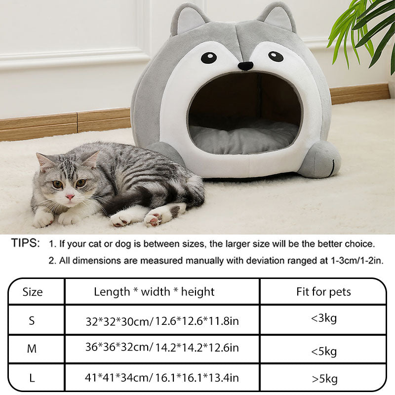 Very Soft Cat Bed Pet Basket Cat House Sofa Small Dog Lounger