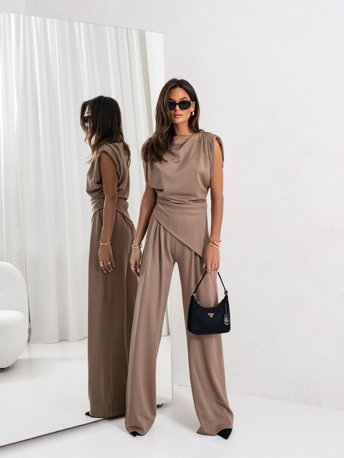 2025 Summer Fashion New Women's Two Piece High Street