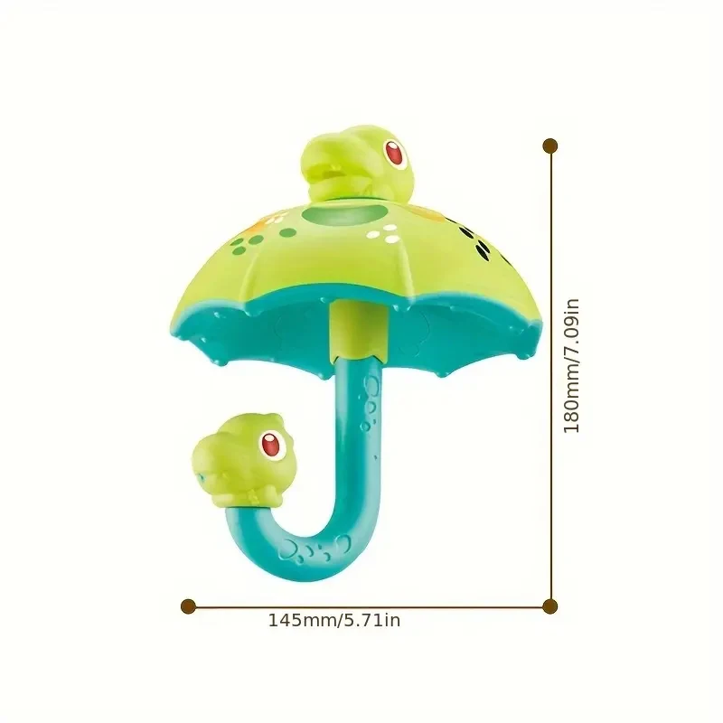 Baby Bath Toys Bath Shower Toy Dinosaur Umbrella Shower Toy