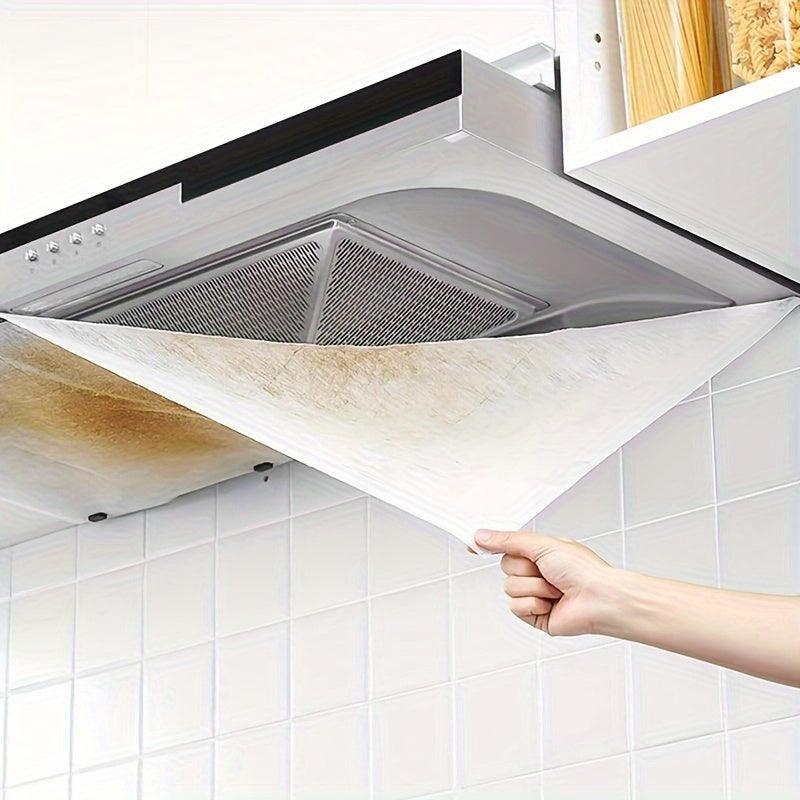 Kitchen Oil Stickers Range Hood Filter Set High-Performance Oil Absorption