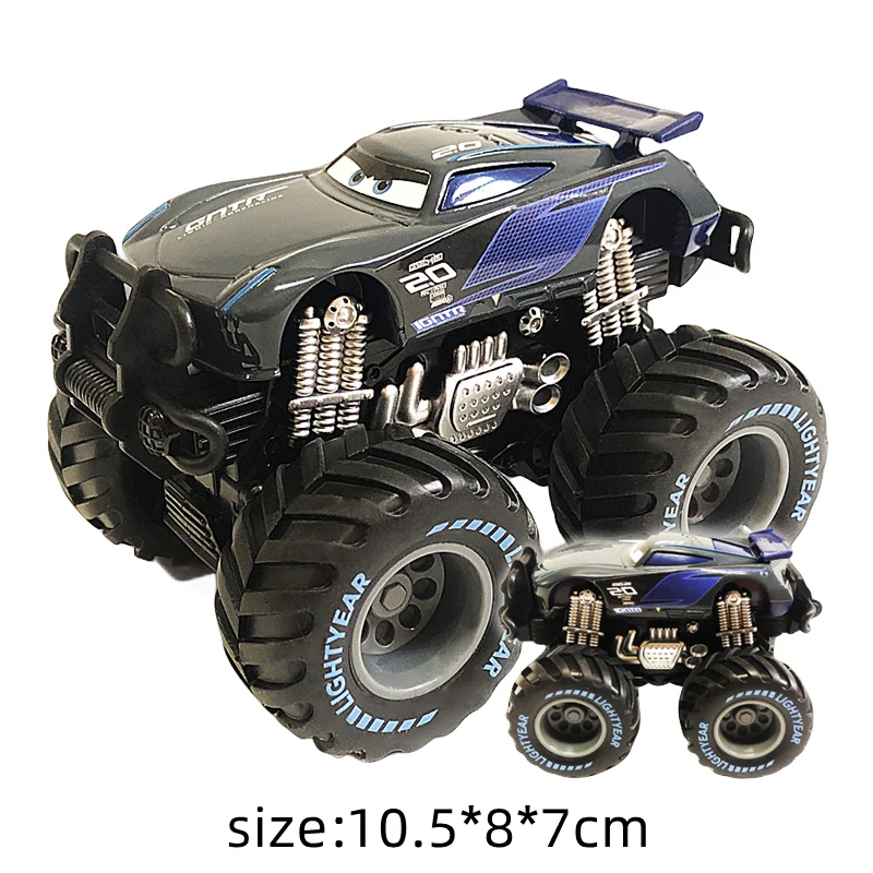 Disney Pixar Cars 2 3 Wrestler Mater High legged Lightning