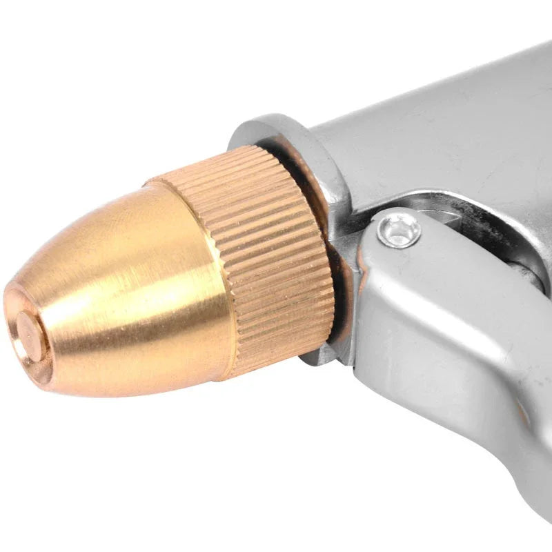 High Pressure Water Spray Gun Metal Brass Nozzle Garden Hose Pipe