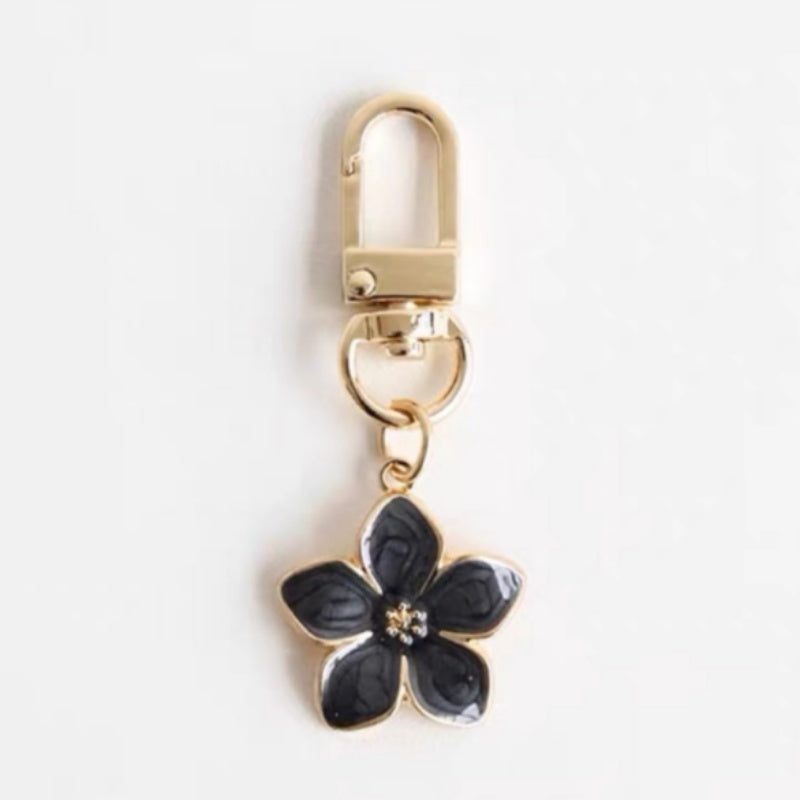 White Pear Blossom Keychain