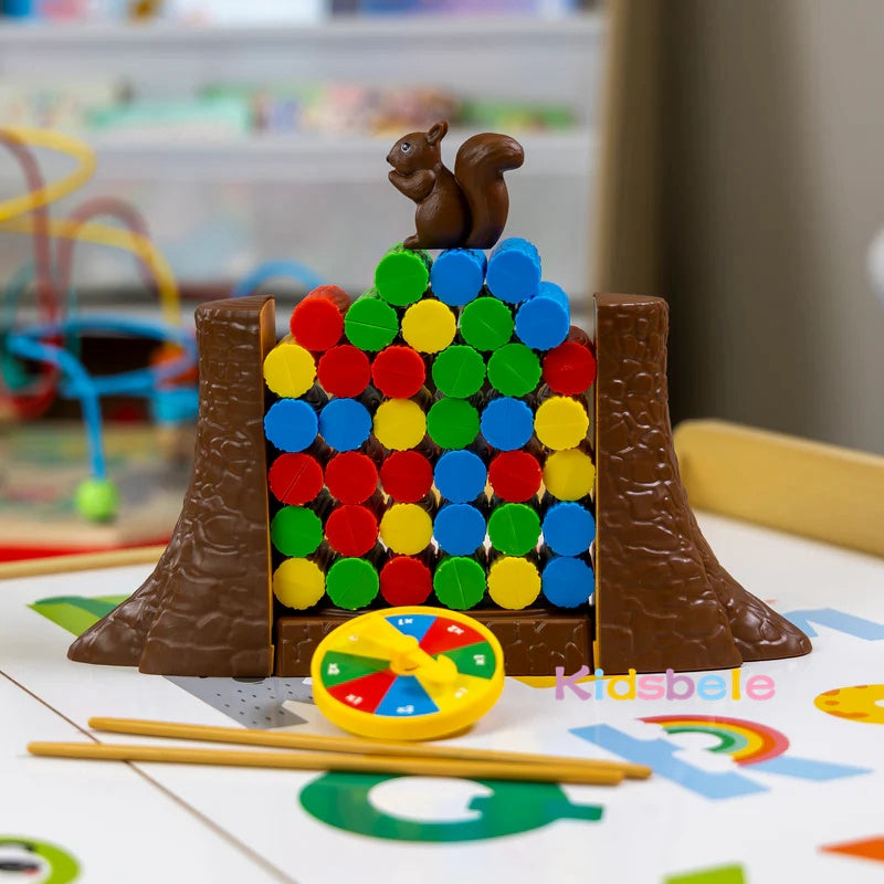 Kids Balance Tower Board Game Stacking Blocks Puzzle Toy