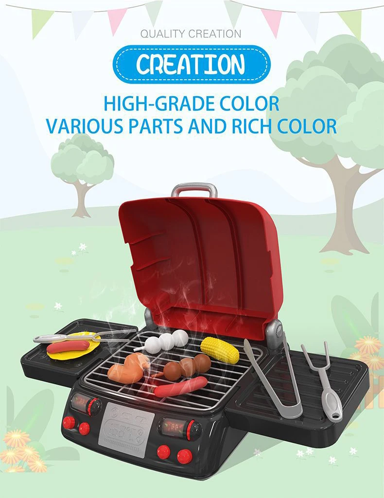 Simulation Kitchen Barbecue Toys